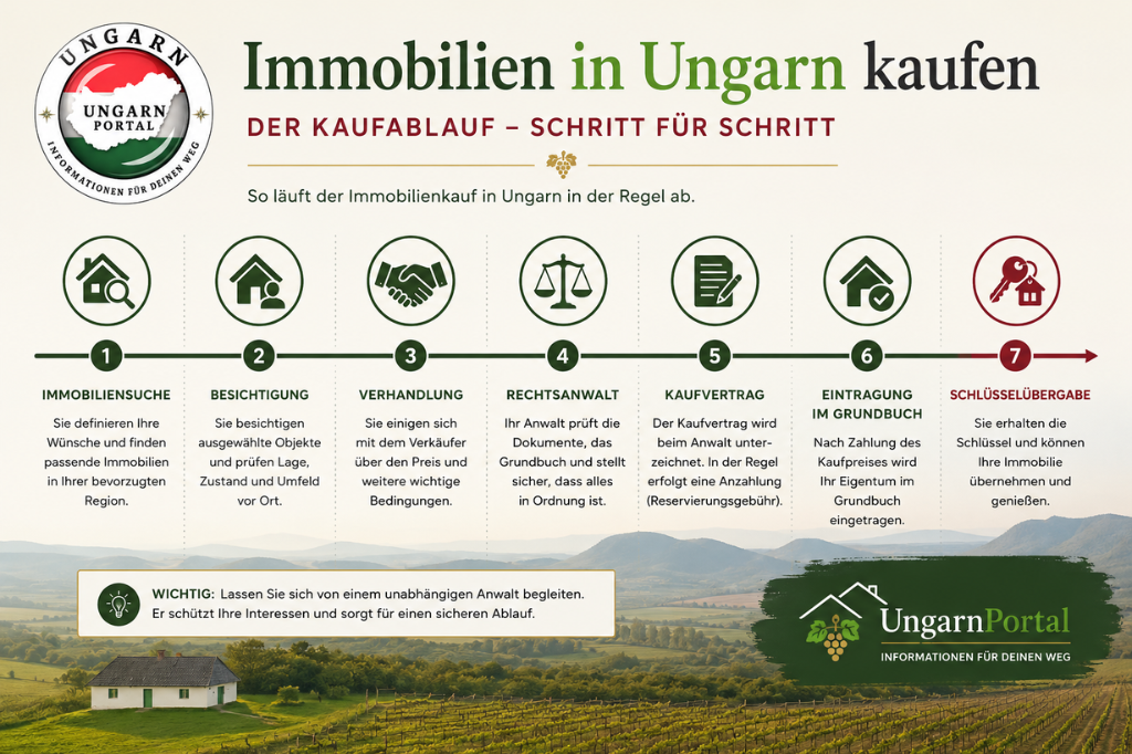 Immobilienkauf Ungarn Ablauf