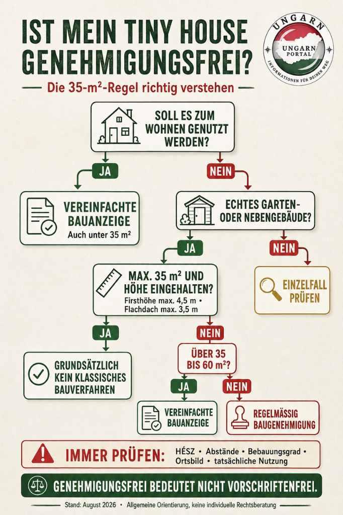 Ist mein Tiny House genehmigungsfrei?