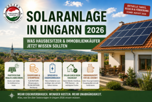 Solaranlage in Ungarn Titelbild